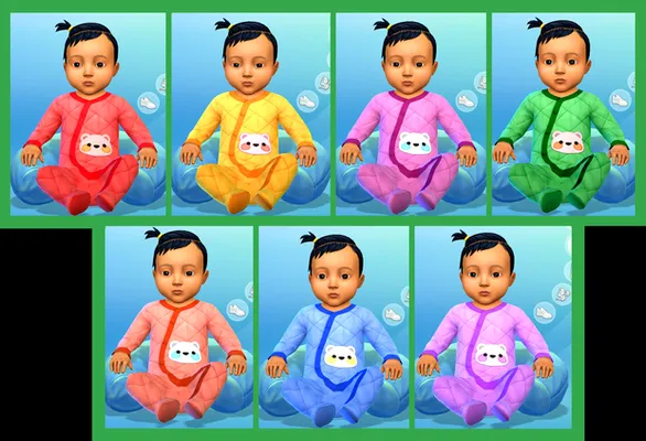 QuiltedBear additional colors
