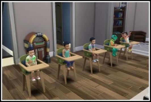 Longer Sit in High Chair