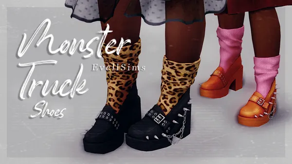 Monster Truck Shoes