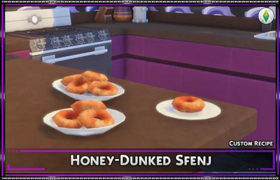 Honey-Dunked Sfenj