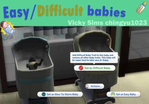 Easy / Difficult Babies