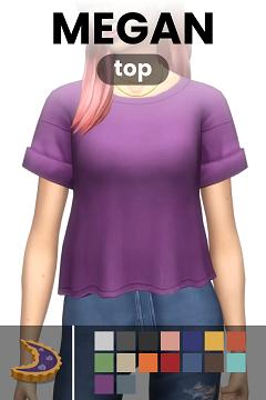 Megan Top | By Moontaart