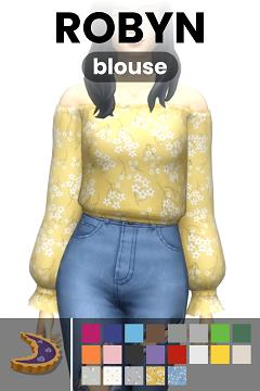 Robyn Blouse | By Moontaart