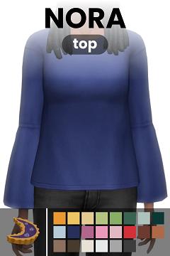 Nora Top | By Moontaart