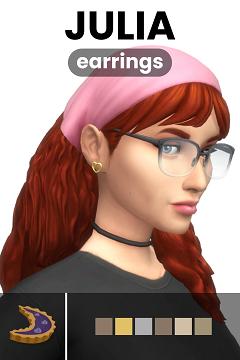Julia Earrings | By Moontaart