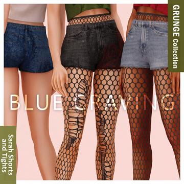 Grunge Collection - Sarah Shorts and Tights