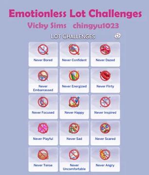 Emotionless Lot Challenges
