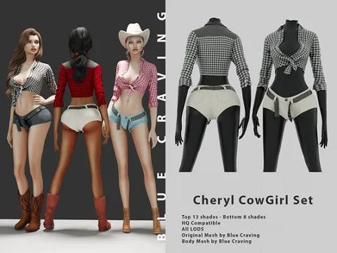 Cheryl Cowgirl Set