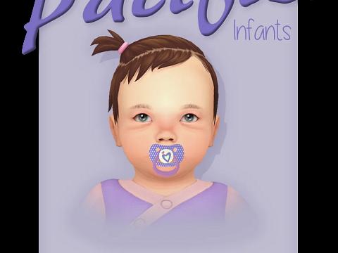 Random Pacifier - Infants ♥ 30 swatches feel free to recolor toddler version - here 📁 [SimFileShare]