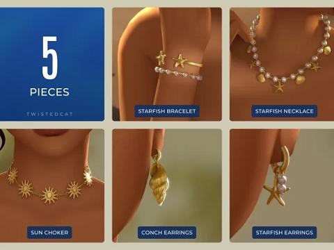 Golden Hour Jewelry Set