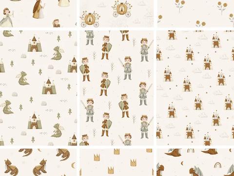 FAIRYTALE COLLECTION: PART 2 | 9 Wallpaper Prints