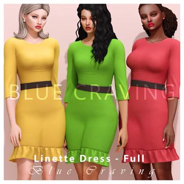 Linette Dress Full