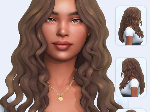 Richelle Hairstyle Set by simstrouble