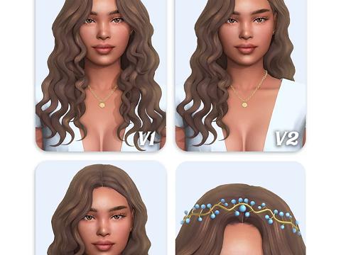 Richelle Hairstyle Set by simstrouble