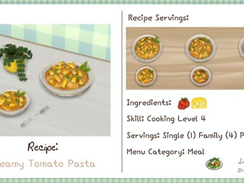 Creamy Tomato Pasta