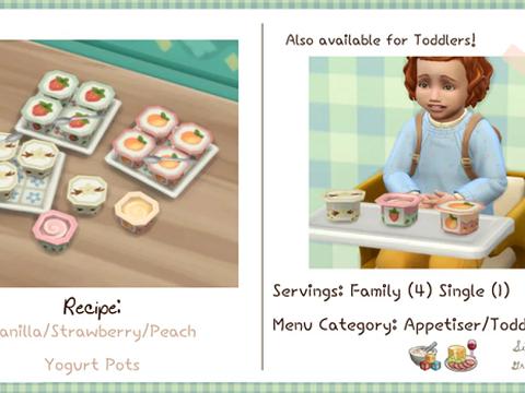 Yogurt Pots