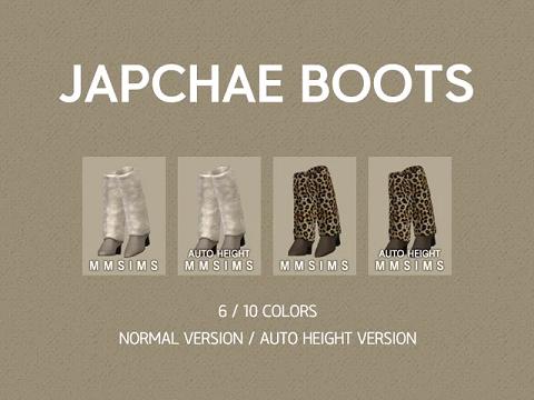 MMSIMS Shoes Japchae Boots