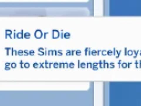 RIDE OR DIE MOD