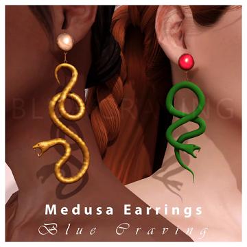 Medusa Earrings