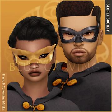 Secret Society - Flavio & Vittoria Masks