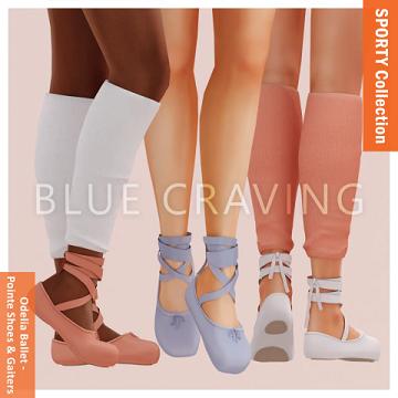 Sporty Collection - Odelia Pointe Shoes & Gaiters