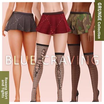 Grunge Collection - Roxana Skirt and Tights