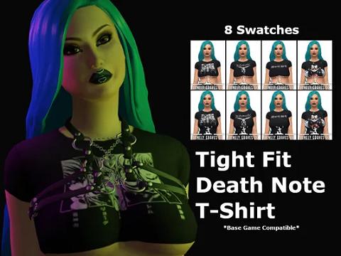Tight Fit Death Note T-Shirt