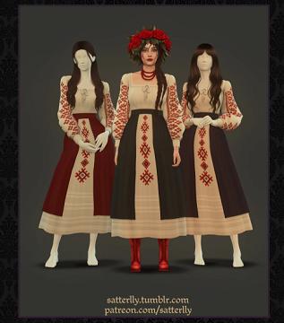 Ethno dress - Velana