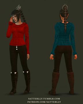 Baldur’s Gate 3 - Noble outfit #1 (FEM)