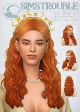 SILK DRAPE SET by simstrouble