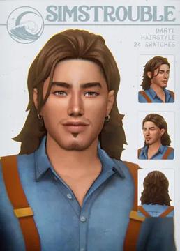 DARYL by simstrouble