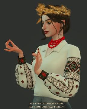 Ukrainian shirt - Daryna