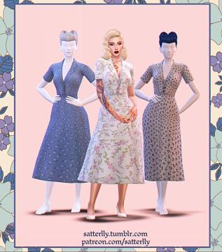 Retro dress - Anna