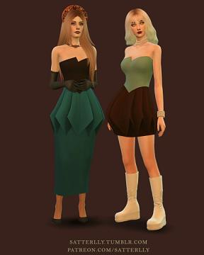 Lantern dress - Zara (TS3 to TS4)