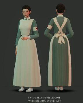 World War I Nurse uniform #1