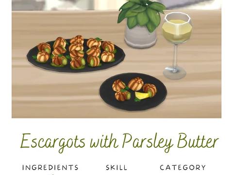 Escargots with Parsley Butter