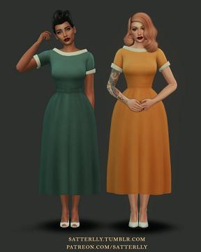 Retro dress - Poppy