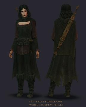Skyrim - Serana Volkihar outfit