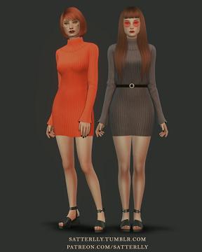 Knit mini dress - Jamie