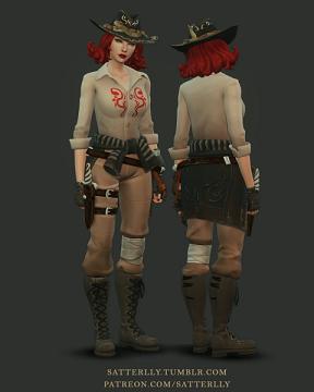 Fortnite - Sidewinder outfit