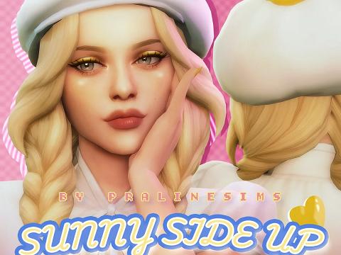 SUNNY SIDE UP Egg Beret