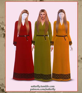 Simple viking dress - Hilda