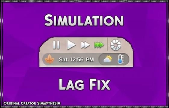 Simulation Lag Fix