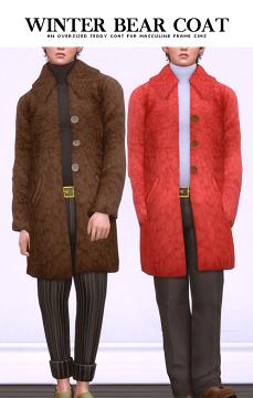 Winter Bear Coat  by @nucrests