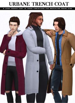 Urbane Trench Coat Set