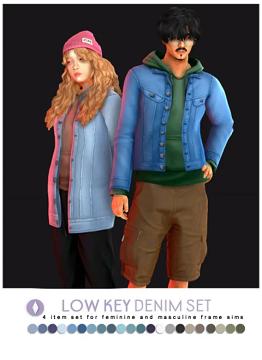Low Key Denim Set