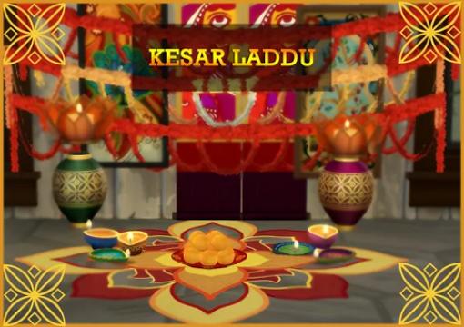 KESAR LADDU - DIWALI SPECIAL