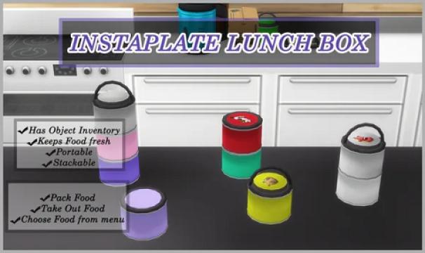 INSTAPLATE LUNCH BOX