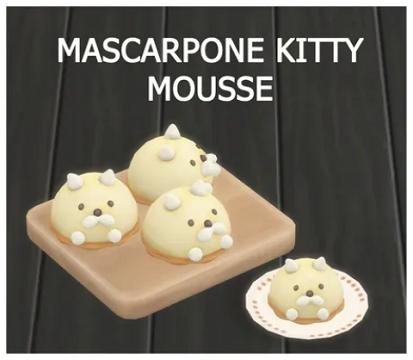 MASCARPONE KITTY Mousse