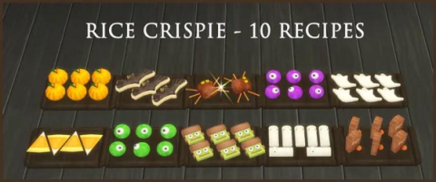 SPOOKY FLAVOURED RICE CRISPIE SET